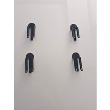 4 Adet Ev Çöp Kutusu Klipsi