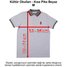 Kültür Okulları-Kültür 2000 Koleji Kısa Pike Beyaz M