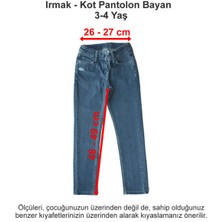 Irmak Okulları Kot Pantolon Bayan 3-4 Yaş