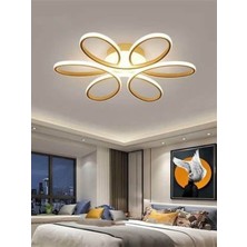 St Aydınlatma Luxor 60 cm 3 Renk,kumandalı Salon,Oturma Odası,Yatak Odası için Plafonyer Avize