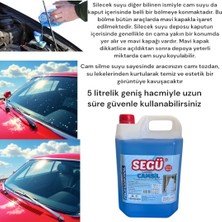 Segü Parfümlü Camsil/ Oto Cam Suyu 5 Litre+ 1 Litre Sprey