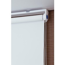 Krem Beyaz Ma Serisi (Ma 800 )Metal Kasa Yarı Saydam Mat Stor Perde
