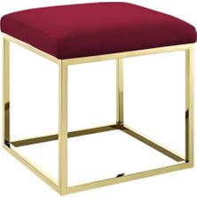 Chic Mini Metal Ayaklı Puf 40X40 cm