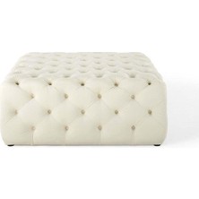 Kapitoneli Kare Puf/bench/orta Sehpa 100*100 cm Yükseklik 40 cm