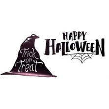 Larimar Happy Halloween Temalı Duvar Stickerı