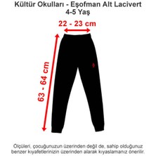Kültür 2000 Koleji Eşofman Alt Lacivert 4-5 Yaş