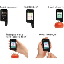 Kimyasal Pestisit Ölçüm Cihazı (Greentest Meyve, Sebzede Nitrat ve Kimyasal Seviye Ölçer)