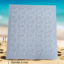 ElHobi Denizli Horozu Modeli - Magnet Epoksi Beton Silikon Kalıp ( 25'li )