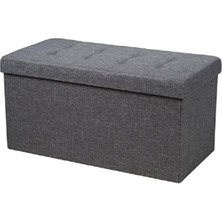 Sandıklı Puf Bench / Çamaşır & Oyuncak Kutusu 35*70 cm