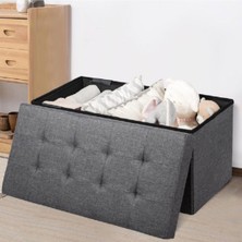 Sandıklı Puf Bench / Çamaşır & Oyuncak Kutusu 35*70 cm