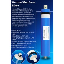 WaterMelon Vontron Membran 75 GPD Su Arıtma Cihazı Filtresi