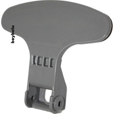 FullYedek Beko WMB81241 Çamaşır Makinesi Gri Kapak Mandalı