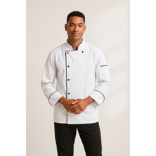 MKWorkwear İsim Nakış Seçenekli - Osaka Şef Ceketi – Modern Aşçı Kıyafeti | Erkek & Kadın Kullanıma Uygun | Kişiye Özel Üniforma ve İş Elbiseleri