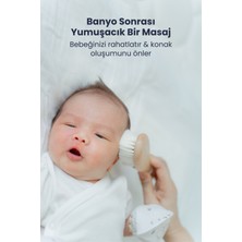 Nami Baby Organics Organik Keçi Kılı Bebek Fırçası ve Ahşap Tarak Set - Taşıma Keseli