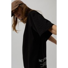 Janes Etek Ucu Baskili Tshirt