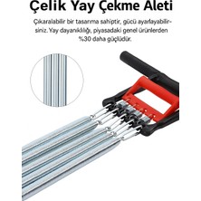 5 Yaylı Dirençli Full Body Egzersiz Aleti – Kas Vucut Geliştirici  Spor Aleti