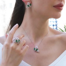 Renkli Bahar Gümüş Set