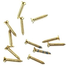 Klips, Menteşe, Ayak, Ağaç, Sunta Vidası 2,2X13 mm - Sarı 1000 Adet