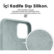 Apple Iphone 13-14 Lansman Kılıf Içi Kadifeli Kamera Yükseltili Silikon Kapak Bebe Mavisi