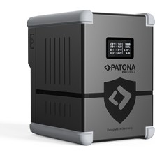 Patona Protect V-Mount Akku V200-PD100 198WH Usb-C Usb-A D-Tap 2xdc-Out