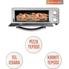 Kumtel Mini Pizza Fırını ve Hava Fritözü (Airfryer) HPO-01