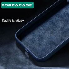 Forzacase Xiaomi Poco X7 Pro Liquid Içi Kadife Lansman Silikon Kılıf + Temperli Cam Ekran Koruyucu