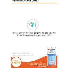 New Life Efa Liquid Balık Yağı Sıvı 150 ml - Portakal