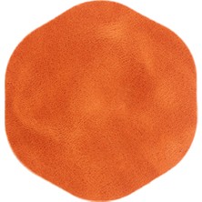 Açık Kahverengi Altıgen Hakiki Deri Bardak Altlığı, 4&amp;#39;lü Set