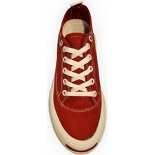 Kadın Bağcıklı Sneaker Bordo - 40