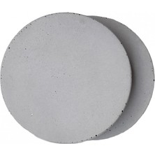 4&amp;#39;lü Set Yuvarlak Beton Bardak Altlığı