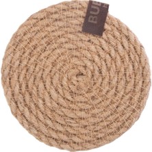 Doğal Jüt (Halat) Bardak Altlığı 4&amp;#39;lü Set