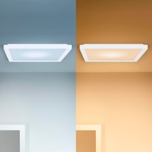 Wiz Beyaz Akıllı Sıva Üstü Rgb Kare Panel Tavan Armatürü 17W