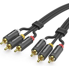Qgeem QG-AU13 Rca Aux Audio Kablo 3.05M
