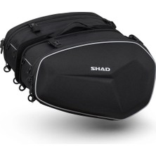 Shad E48 Genişleyebilir Yan Çanta Seti Kask Alabilir (29+29 Lt.)