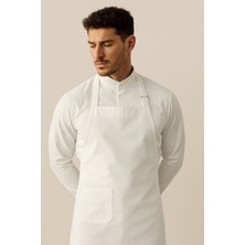MKWorkwear isim Nakış Seçenekli - Classic Aşçı Önlük Boydan Askılı – Modern Mutfak Önlüğü | Erkek & Kadın Kullanıma Uygun | Kişiye Özel Üniforma ve İş Elbiseleri