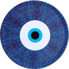 Nazarlık Temalı Metal Bardak Altlığı, METAL-2023203