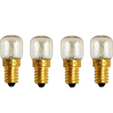 FullYedek 15 Watt Fırın Ampul 300 Derece Sıcaklığa Dayanıklı Fırın Ampül 4