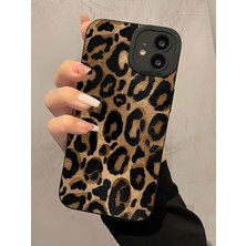 Iphone 11 Uyumlu Kılıf Mat Sarı Leopar Desenli Darbelere Dayanıklı Yumuşak Kamera Korumalı Kapak