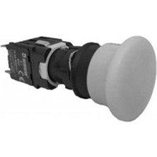 Emas B100MB B Serisi Plastik 1no Yaylı 40 mm Mantar Beyaz 22 mm Buton