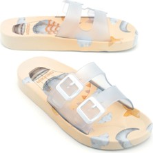 Gezer Kadın Yazlık Airblow Islak Zemine Uygun Rahat Taban Ev Banyo Havuz Plaj Günlük Terlik