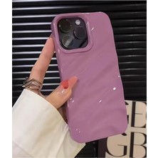 Iphone 16 Pro Uyumlu Kılıf Lüks Parlak Elektroliz Darbelere Dayanıklı Yumuşak Kapak Gül Pembe