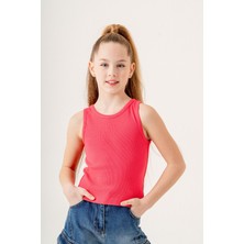 Kız Çocuk Sıfır Kol T-Shirt 1732
