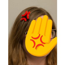 Kawaii Emoji Saç Tokası