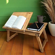 Pawn Mark Company Ahşap Kuran-I Kerim Rahlesi - Ergonomik, Katlanabilir ve Ayarlanabilir Masaüstü Tasarım ile Konforlu Kitap Okuma