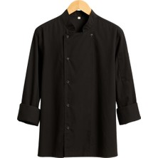 MKWorkwear isim Nakış Seçenekli - Vento Şef Ceketi – Modern Aşçı Kıyafeti | Erkek & Kadın Kullanıma Uygun | Kişiye Özel Üniforma