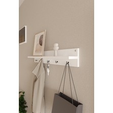 Modern Duvar Askılık | Hol Askılık | Duvar Askılık | Portmanto | Vestiyer 80 cm