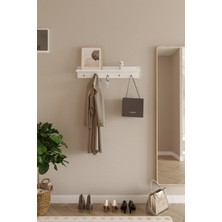 Modern Duvar Askılık | Hol Askılık | Duvar Askılık | Portmanto | Vestiyer 80 cm