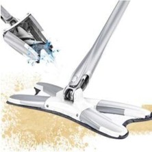 Elite 360 Derece Dönebilen Kendinden Sıkmalı x Mop Paspas 1 Adet Yedek Bezli 1 Adet