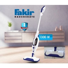 Fakir 1300 W Buharlı Temizleyici Borosilikat Malzemeden Düz Desenli 1 Adet Montajsız