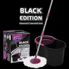 Elite Black Edition Temizlik ve Mop Seti 1 Adet